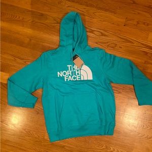 The North Face Teal hoodie